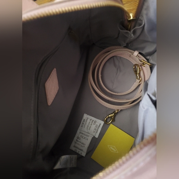 Fossil Sydney Satchel Pink Leather - Picture 3 of 12